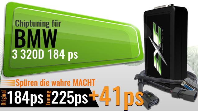 Chiptuning Bmw 3 320D 184 ps
