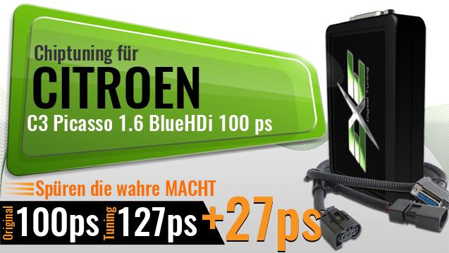 Chiptuning Citroen C3 Picasso 1.6 BlueHDi 100 ps