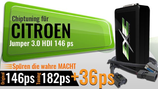 Chiptuning Citroen Jumper 3.0 HDI 146 ps
