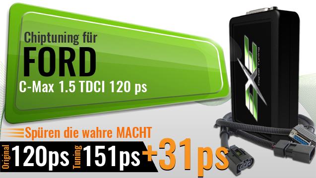 Chiptuning Ford C-Max 1.5 TDCI 120 ps