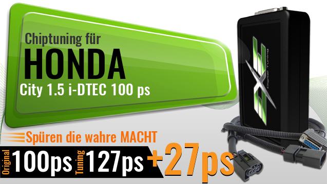 Chiptuning Honda City 1.5 i-DTEC 100 ps