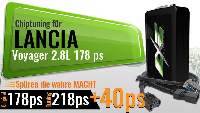 Chiptuning Lancia Voyager 2.8L 178 ps