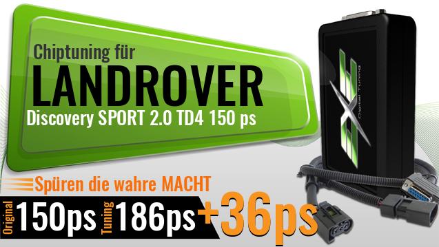 Chiptuning Landrover Discovery SPORT 2.0 TD4 150 ps