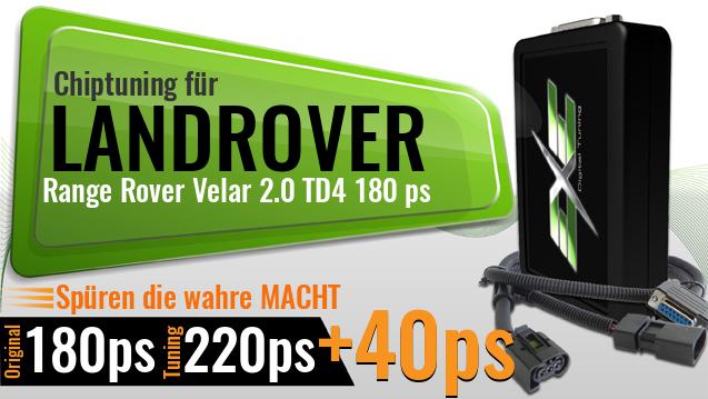 Chiptuning Landrover Range Rover Velar 2.0 TD4 180 ps Chiptuning Landrover Range Rover Velar 2.0 TD4 180 ps