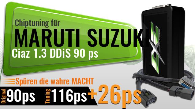 Chiptuning Maruti Suzuki Ciaz 1.3 DDiS 90 ps