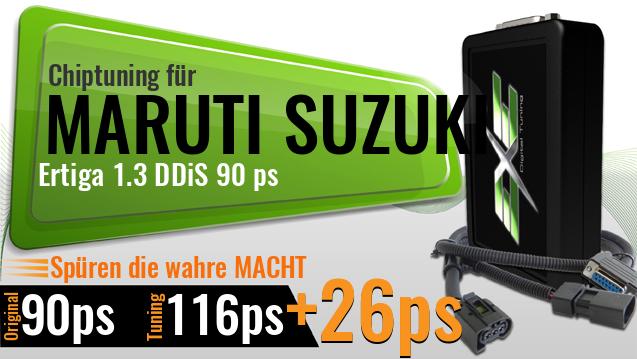 Chiptuning Maruti Suzuki Ertiga 1.3 DDiS 90 ps
