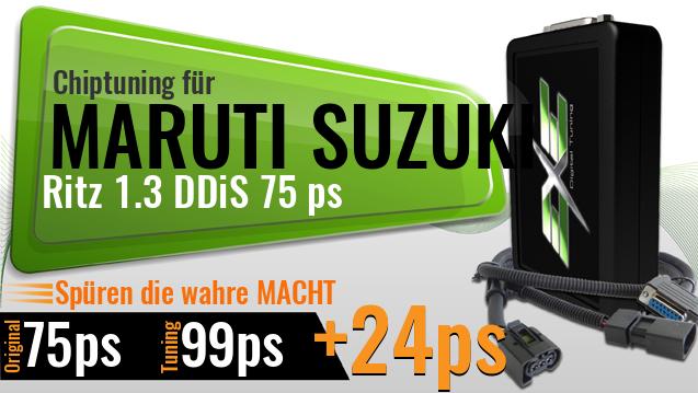 Chiptuning Maruti Suzuki Ritz 1.3 DDiS 75 ps