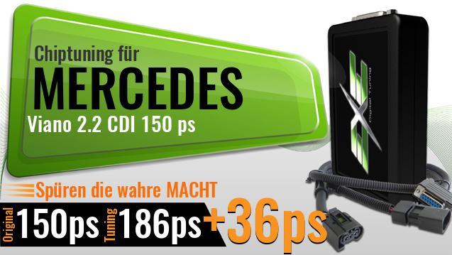 Chiptuning Mercedes Viano 2.2 CDI 150 ps