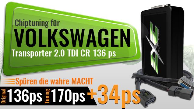 Chiptuning Volkswagen Transporter 2.0 TDI CR 136 ps Chiptuning Volkswagen Transporter 2.0 TDI CR 136 ps