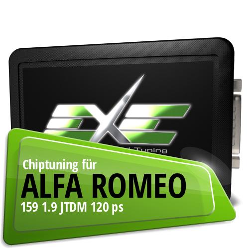 Chiptuning Alfa Romeo 159 1.9 JTDM 120 ps