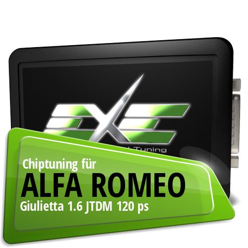 Chiptuning Alfa Romeo Giulietta 1.6 JTDM 120 ps