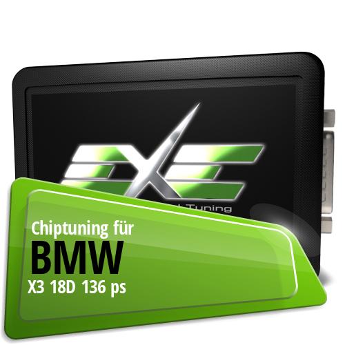Chiptuning Bmw X3 18D 136 ps