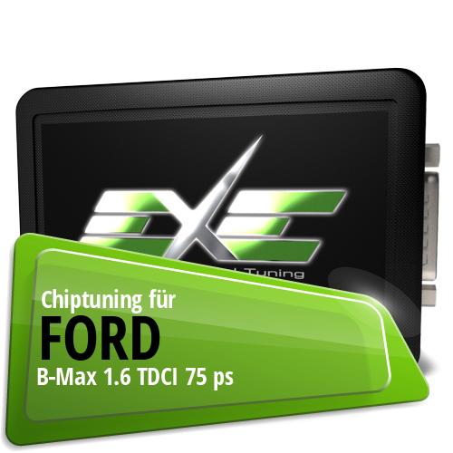 Chiptuning Ford B-Max 1.6 TDCI 75 ps