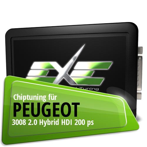 Chiptuning Peugeot 3008 2.0 Hybrid HDI 200 ps