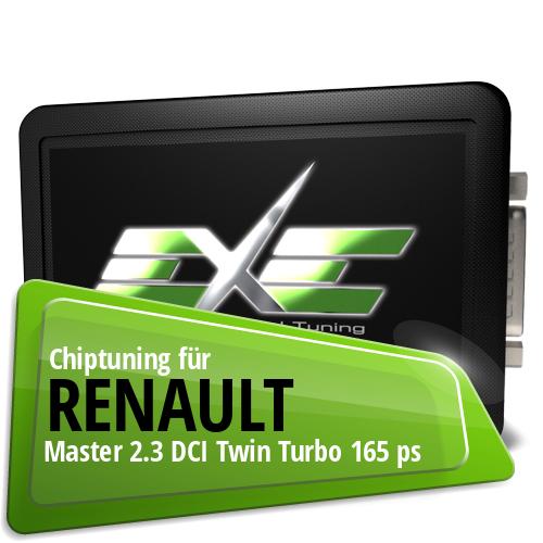 Chiptuning Renault Master 2.3 DCI Twin Turbo 165 ps